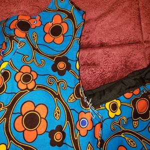 2 piece Ankara Fabric Blouse and pants Authentic